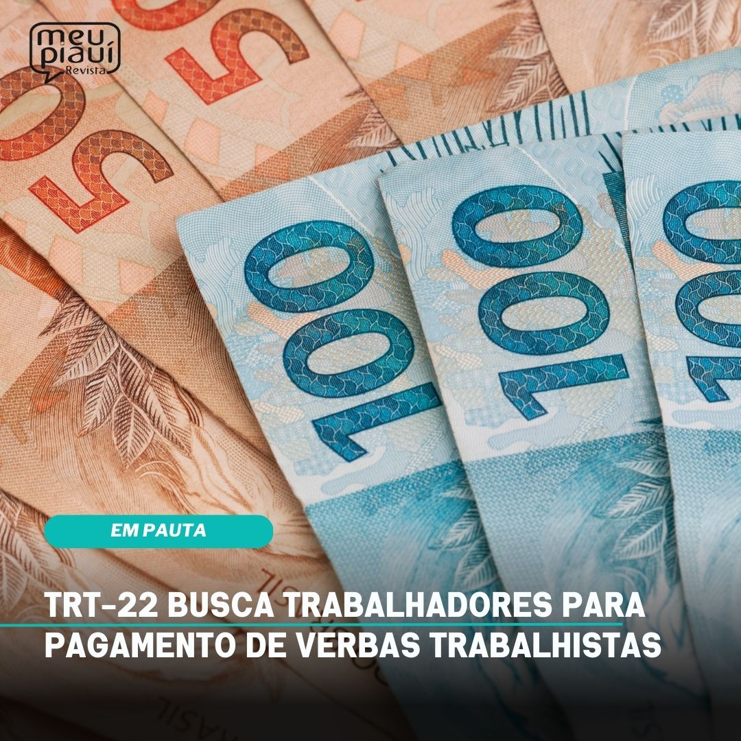 TRT-22 busca 150 trabalhadores terceirizados da PMT para pagamento de verbas trabalhistas
