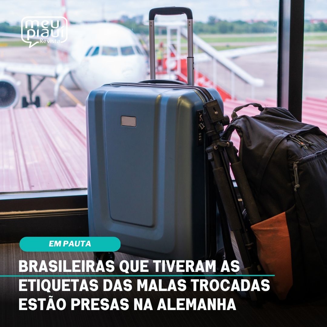 Brasileiras que tiveram as etiquetas das malas trocadas estão presas na Alemanha