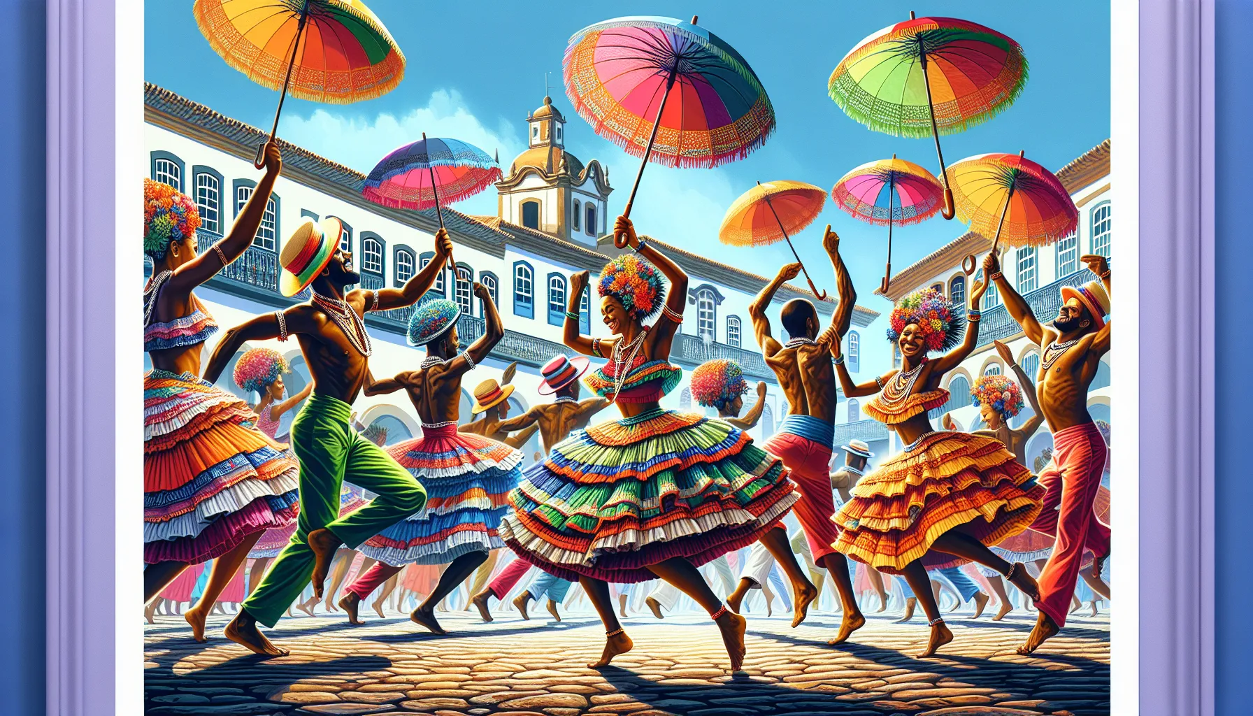 O frevo é uma dança e um gênero musical típico do carnaval de Pernambuco, no Nordeste do Brasil. Sua origem remonta ao final do século XIX, na cidade de Recife, e está intimamente ligada à cultura local.

O frevo surgiu como uma forma de expressão dos negros e dos trabalhadores da região, que encontraram na dança uma maneira de se manifestarem