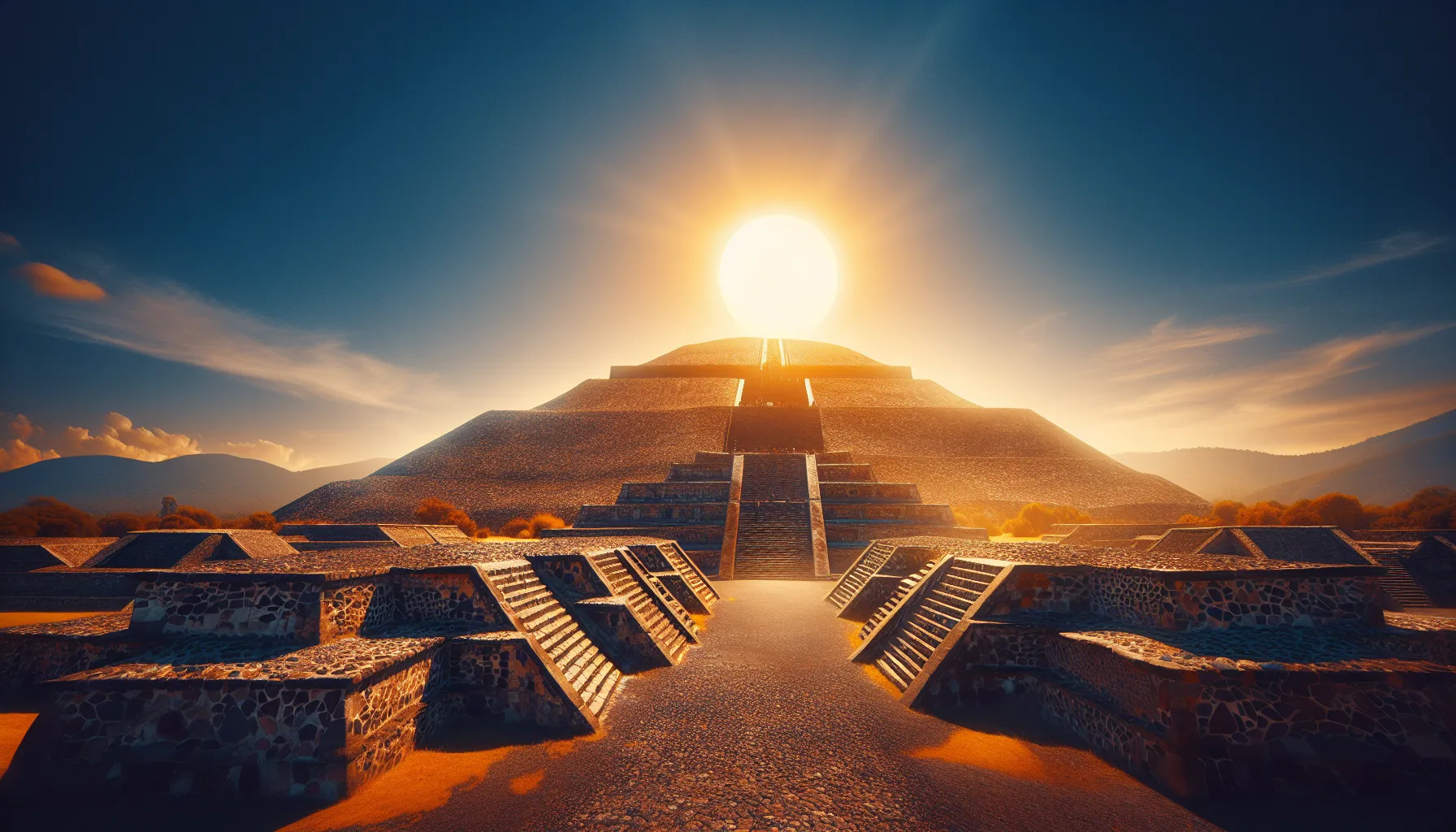 Teotihuacan: Explorando suas Raízes Culturais

Teotihuacan é uma antiga cidade localizada no México, que foi habitada por volta de 200 a.C. até 650 d.C. Essa cidade é famosa por suas impressionantes pirâmides, como a Pirâmide do Sol e a Pirâmide da Lua, que são marcos icônicos da cultura pré-colombiana.

Explorar as raízes